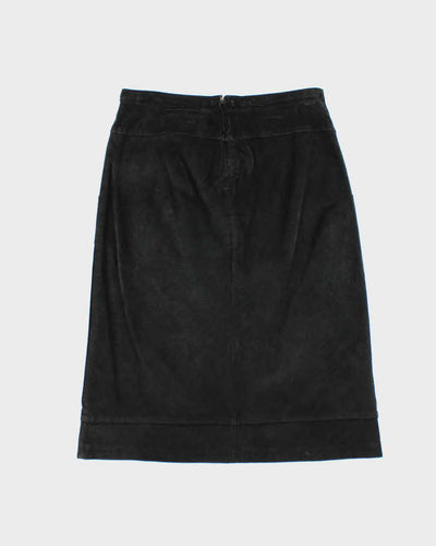 Vintage 00s Roxy Suede Skirt - M