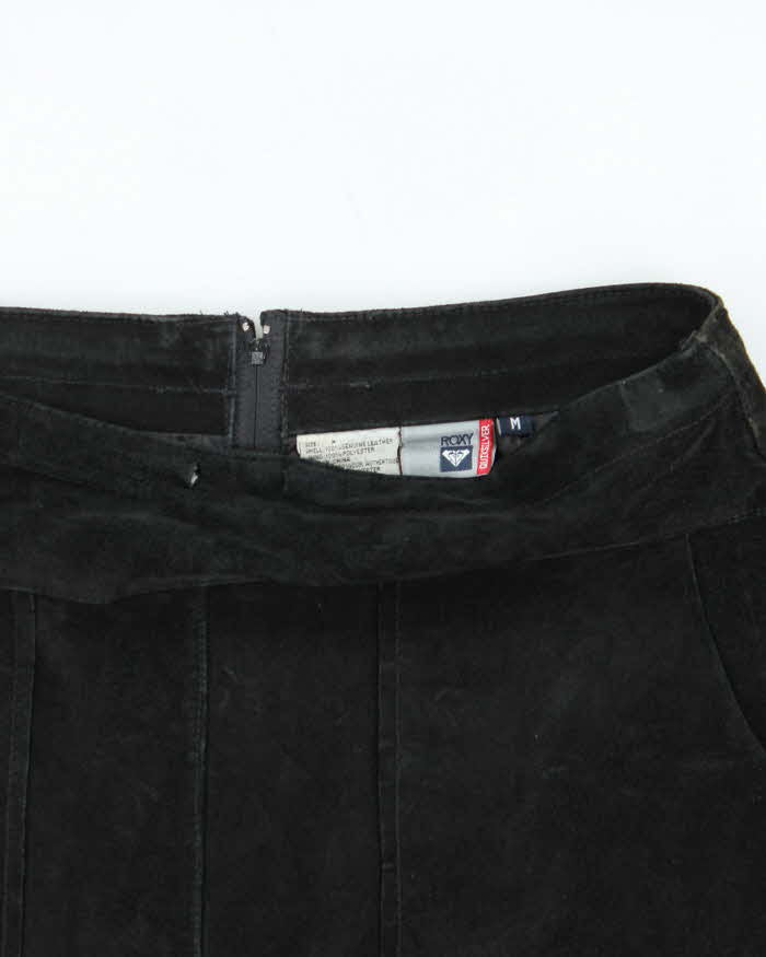 Vintage 00s Roxy Suede Skirt - M