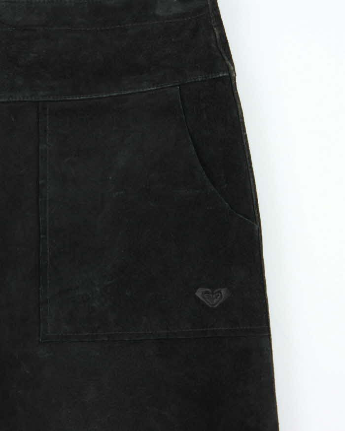 Vintage 00s Roxy Suede Skirt - M