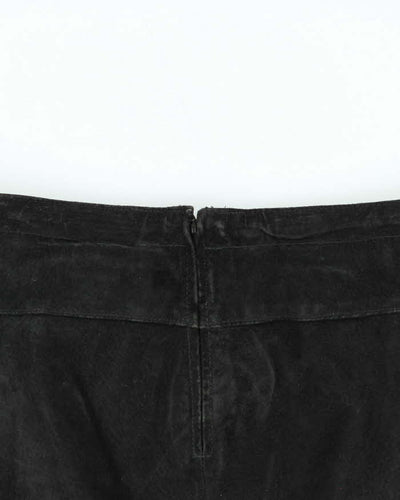 Vintage 00s Roxy Suede Skirt - M