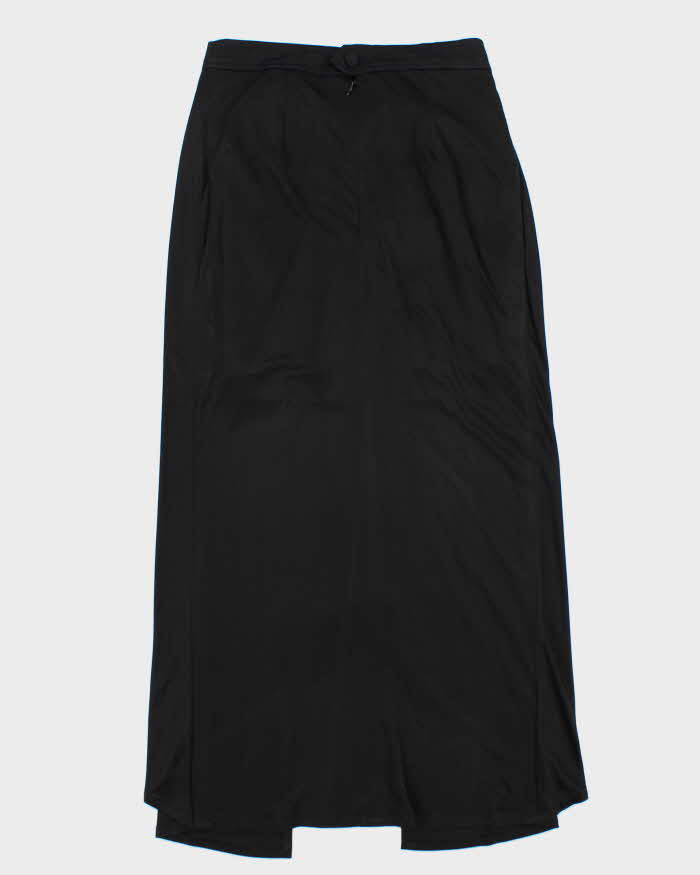 Vintage Christian Lacroix Black Asymmetric Midi Skirt - W28