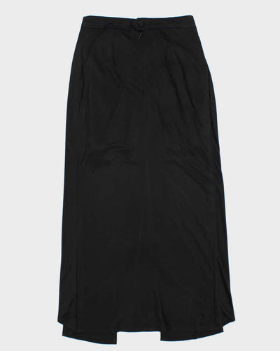 Vintage Christian Lacroix Black Asymmetric Midi Skirt - W28