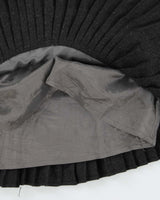 Vintage Nanette Lapore Wool Blend Double Layer Pleated Skirt - S