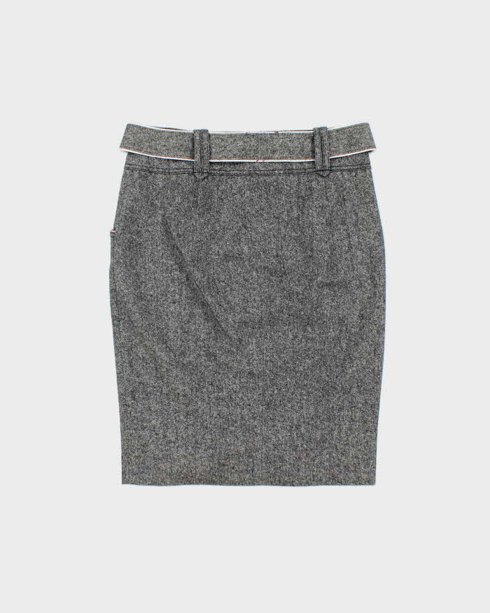 Vintage Y2k 00s Bebe Wool &amp; Silk Blend Skirt - S