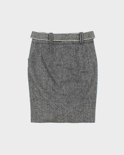 Vintage Y2k 00s Bebe Wool & Silk Blend Skirt - S