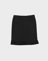 Vintage Y2k 00s Le Chateau Pleated Hem Skirt -XS