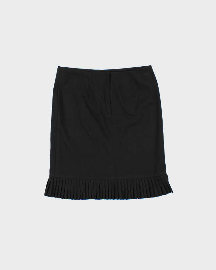 Vintage Y2k 00s Le Chateau Pleated Hem Skirt -XS