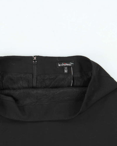 Vintage Y2k 00s Le Chateau Pleated Hem Skirt -XS