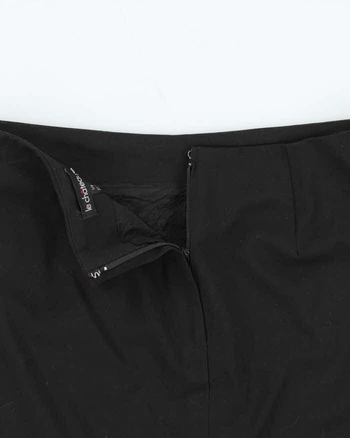 Vintage Y2k 00s Le Chateau Pleated Hem Skirt -XS