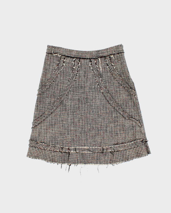Vintage 00s Lisa Z Wool Blend Skirt - XS