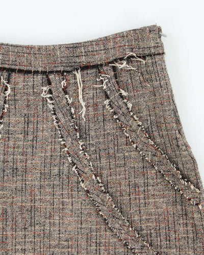 Vintage 00s Lisa Z Wool Blend Skirt - XS