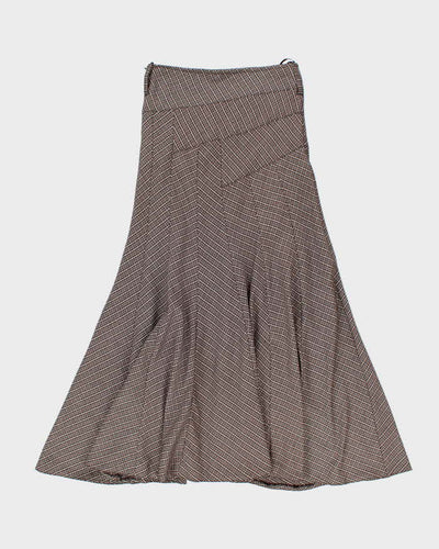 Vintage Y2k 00s Nouveau Check Skirt - S