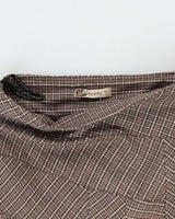 Vintage Y2k 00s Nouveau Check Skirt - S