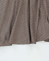 Vintage Y2k 00s Nouveau Check Skirt - S