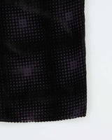 Vintage 90s BCBG Max Azria Silk &amp; Velvet Skirt - XXS