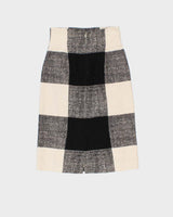 Vintage Yves Saint Laurent Check Skirt - XS