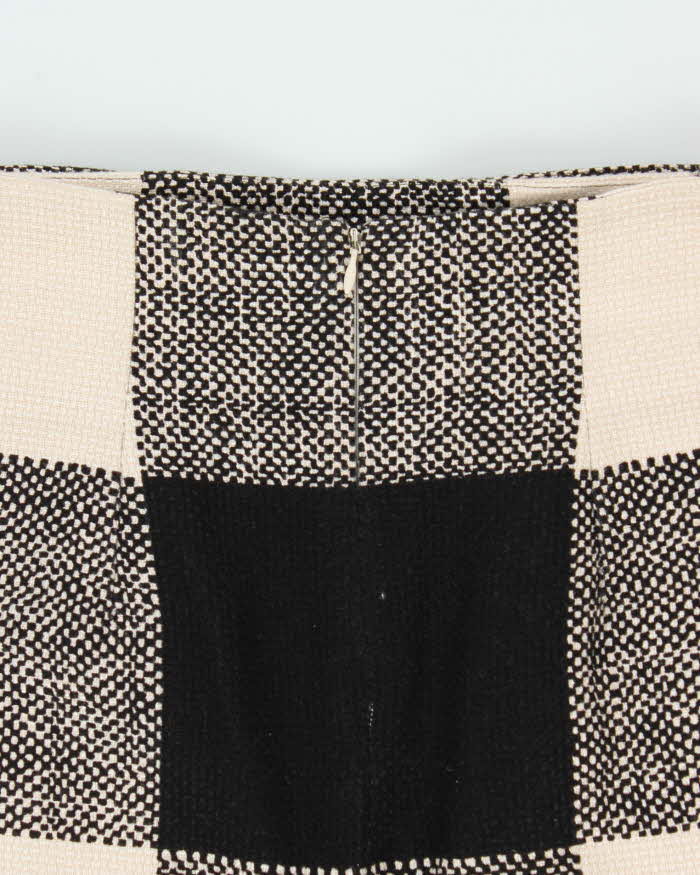 Vintage Yves Saint Laurent Check Skirt - XS