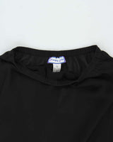 Vintage Simply Silk Sheer Maxi Skirt - S