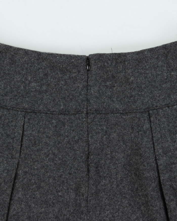 Vintage 00s Vince Wool Blend Mini Skirt - S