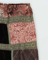 Vintage Y2k 00s Patchwork Floaty Skirt - M
