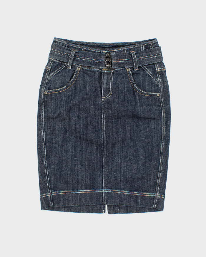 Vintage Y2k 00s DKNY Jeans Denim Skirt - XS