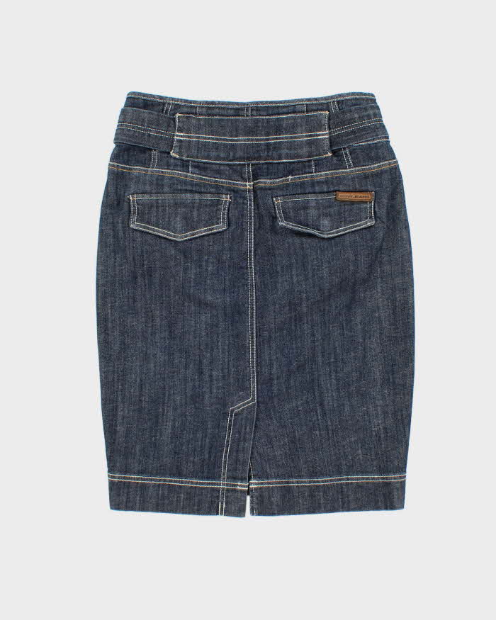 Vintage Y2k 00s DKNY Jeans Denim Skirt - XS