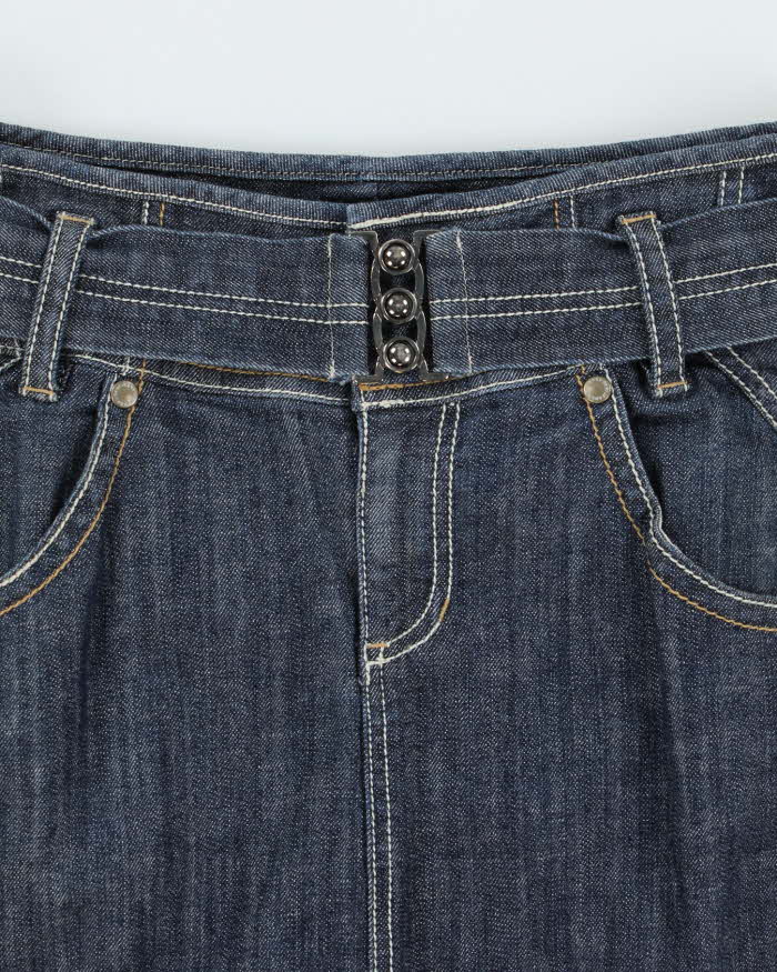 Vintage Y2k 00s DKNY Jeans Denim Skirt - XS