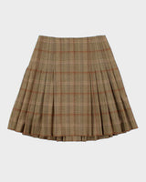 Vintage Brooks Brothers Wool &amp; Cashmere Check Skirt - S