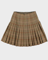 Vintage Brooks Brothers Wool &amp; Cashmere Check Skirt - S