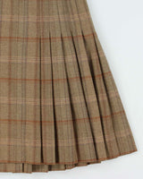 Vintage Brooks Brothers Wool &amp; Cashmere Check Skirt - S