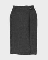 Vintage 90s Jessica Wrap Maxi Skirt - M
