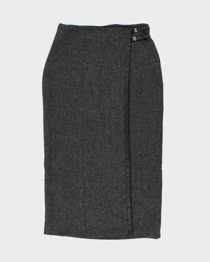 Vintage 90s Jessica Wrap Maxi Skirt - M