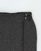 Vintage 90s Jessica Wrap Maxi Skirt - M