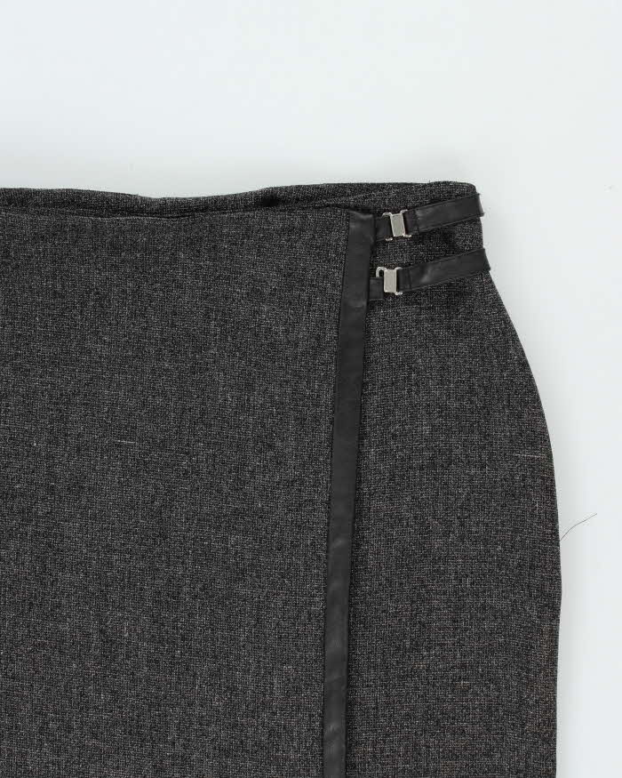 Vintage 90s Jessica Wrap Maxi Skirt - M