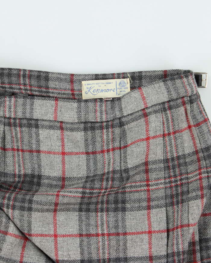Vintage Kenmore Wool Kilt - XS