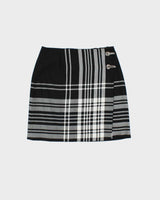 Vintage 00s Bandolini Checked Clasp Skirt - S