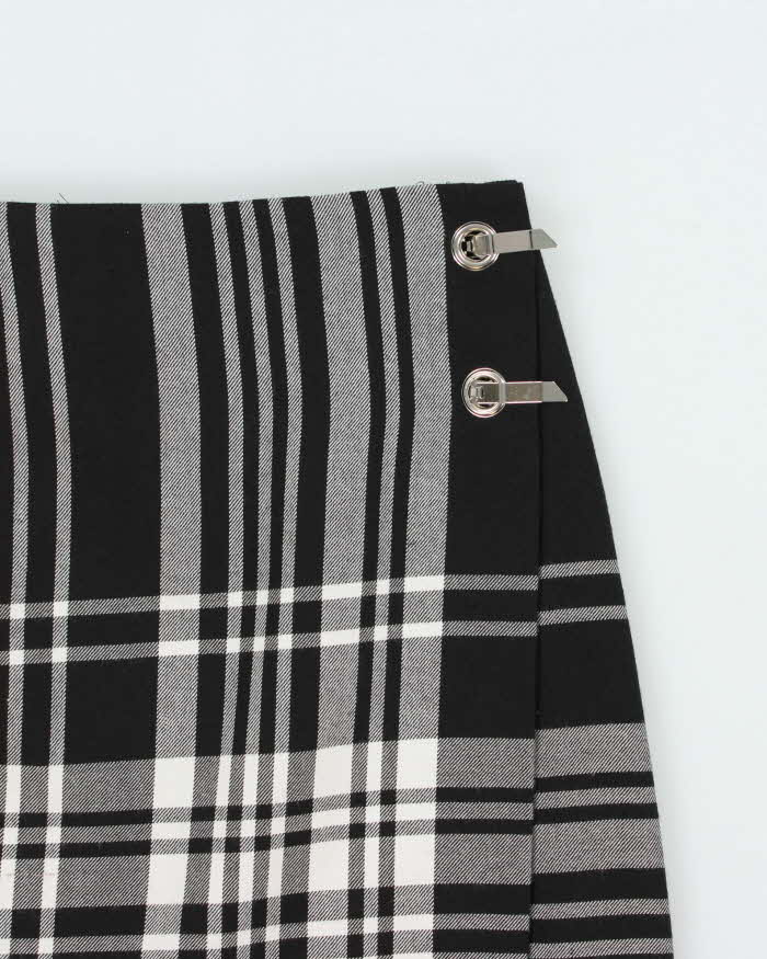 Vintage 00s Bandolini Checked Clasp Skirt - S