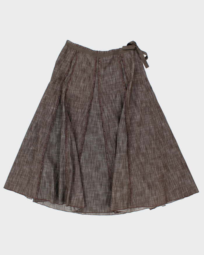 Vintage 00s New Creation Pleated Skirt -S