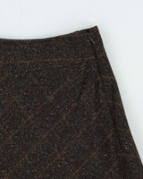 Vintage 00s Vussy Faux Wrap Asymmetric Hem Skirt - XS