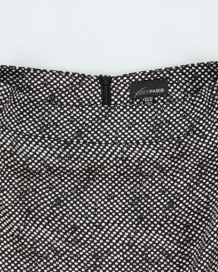 Vintage 00s Lucy Paris Polka Dot Skirt - XS