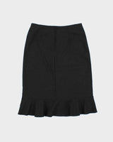 Vintage 90s Fairweather Glittery Ruffle Hem Skirt - XS