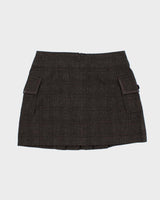 Vintage Y2k 00s Esprit Wool Blend Mini Skirt - XS