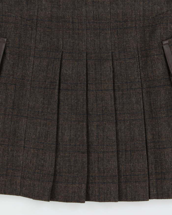 Vintage Y2k 00s Esprit Wool Blend Mini Skirt - XS