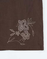 Vintage 90s Studio Petites Embroidered Skirt - M