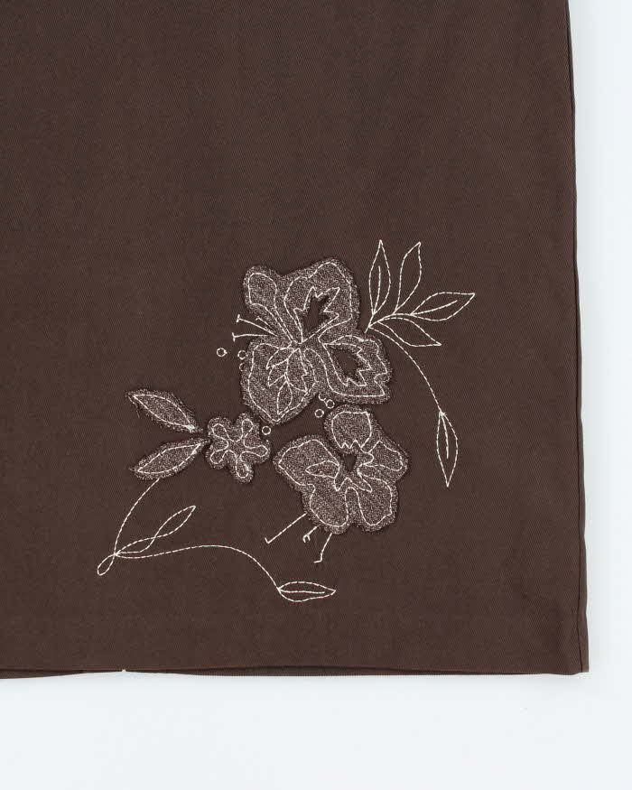 Vintage 90s Studio Petites Embroidered Skirt - M