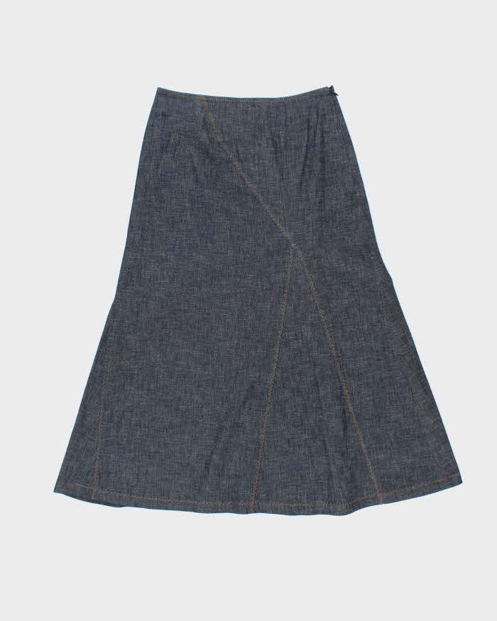 Vintage 90s 00s Gran Vee Denim Skirt - XS