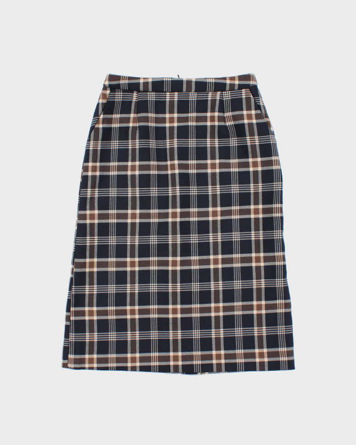Vintage 00s Mika Studio Checked Skirt - XS