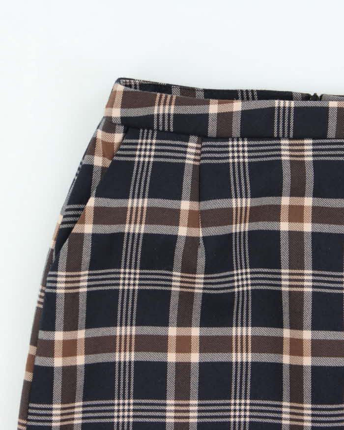Vintage 00s Mika Studio Checked Skirt - XS