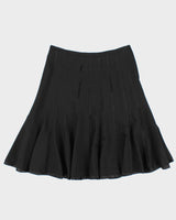 Vintage 90s RW&amp;Co Satin Stripe Skirt - S