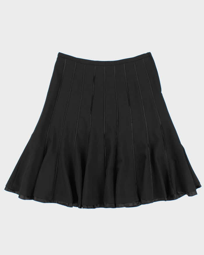 Vintage 90s RW&Co Satin Stripe Skirt - S
